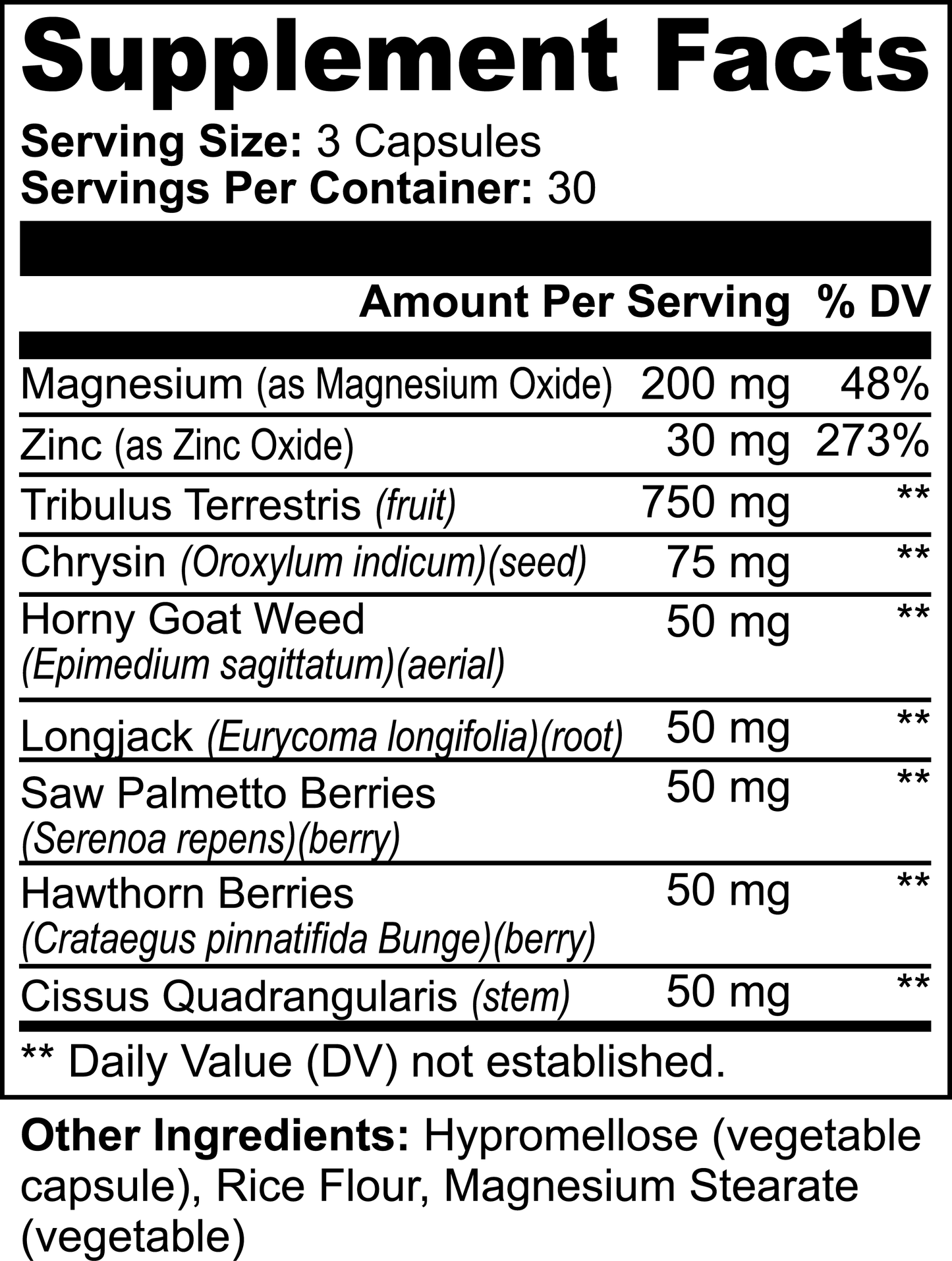 Vigor: Male Vitality Enhancer